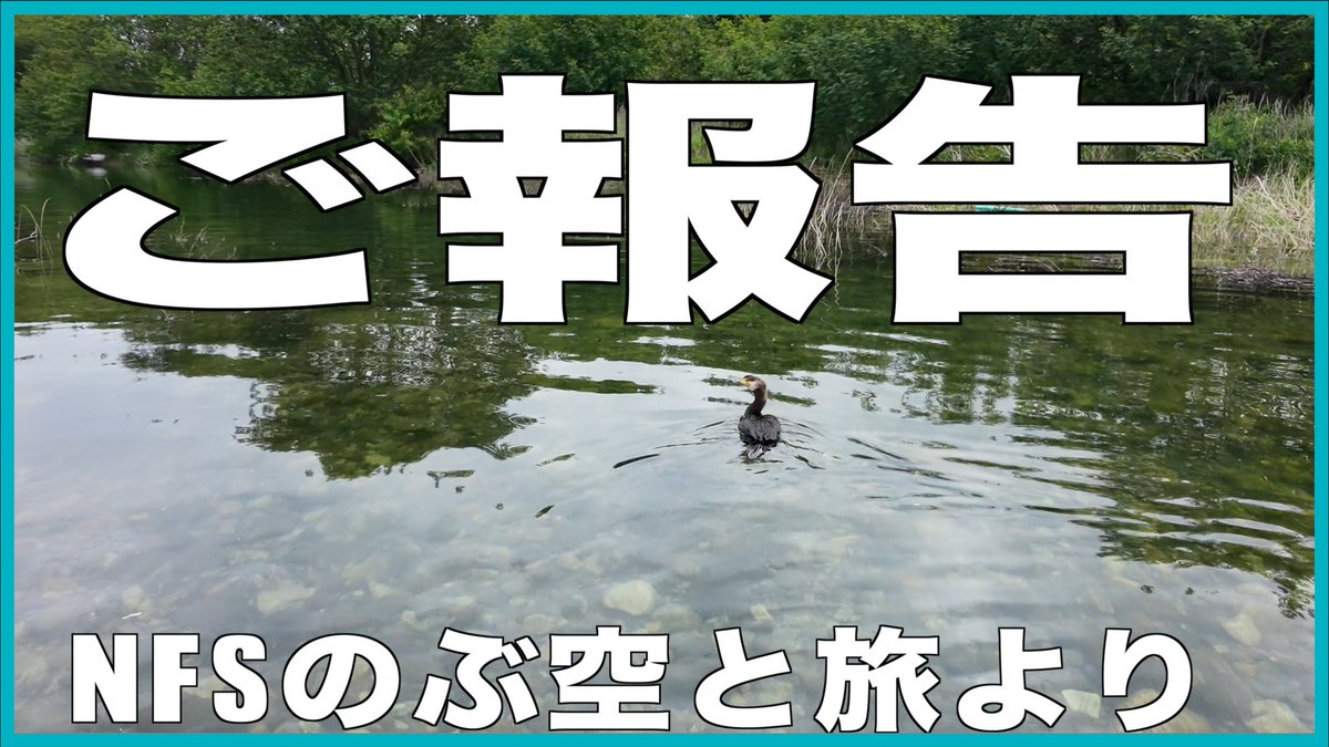 nfs_nobu's tweet photo. 誕生日のタイミングで 僕達の近況をご報告する動画を作りました。 良ければ観ていただけると嬉しいです^_^

NFS のぶ空と旅より　ご報告
https://t.co/pjSHNVjqGq https://t.co/cCURVZJOQg
