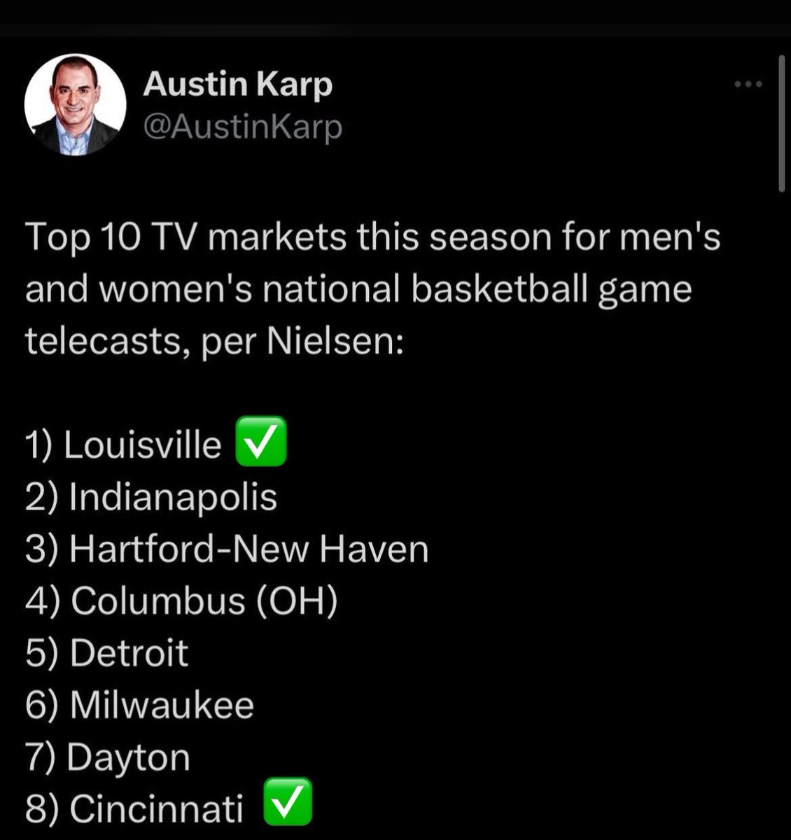 NBA to Louisville tweet media