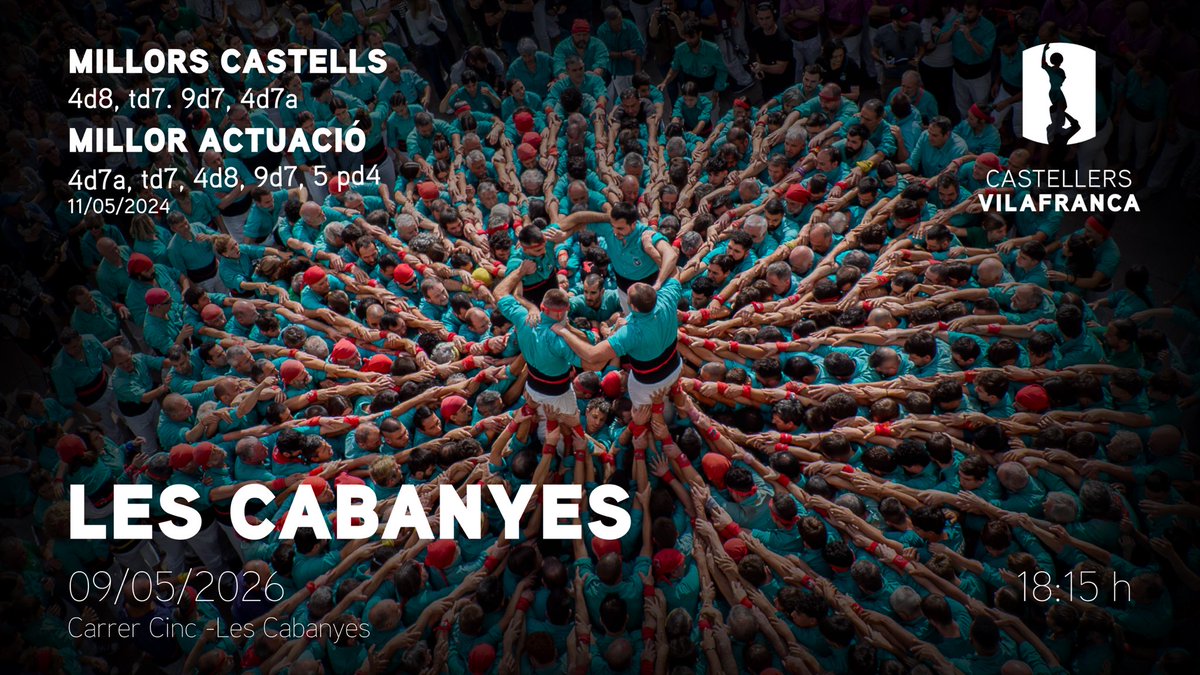 Castellers de Vilafranca tweet media