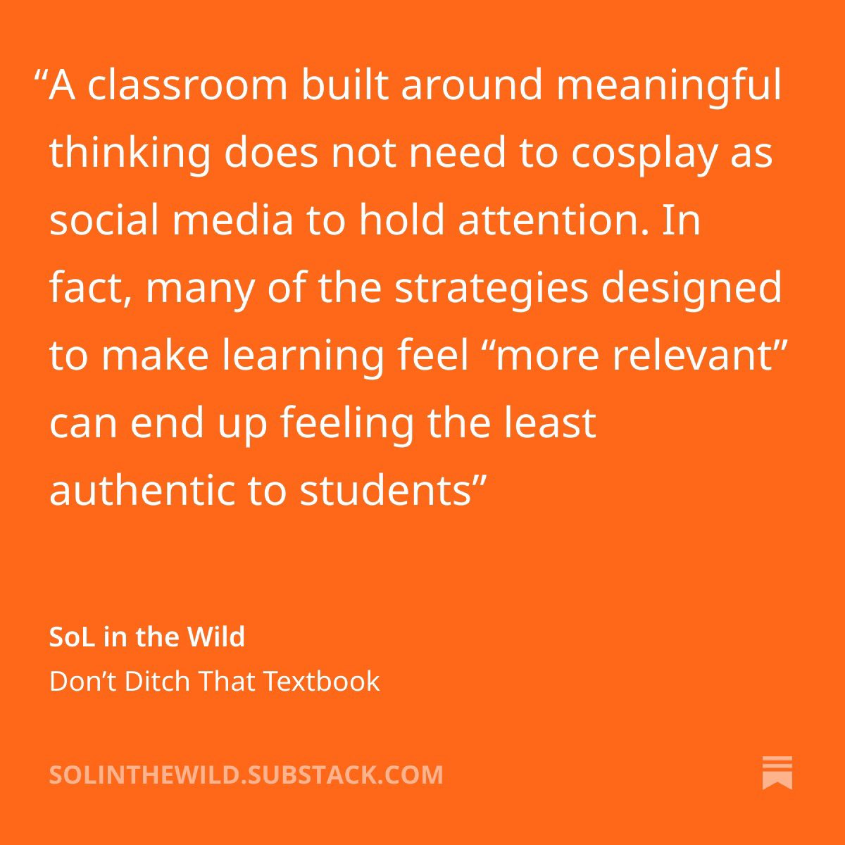 Science of Learning in the Wild tweet media