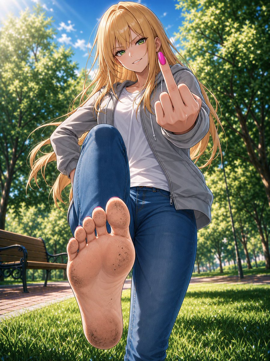 aira__real__'s tweet photo. Hey dog, do your job and lick my Foot.

It’s the duty of an obedient pet to clean the owner's Feet when they get dirty.
Hurry up... use that worthless tongue!

Haven’t you finished yet?
What a useless mutt… https://t.co/iuzlYsc8FA
