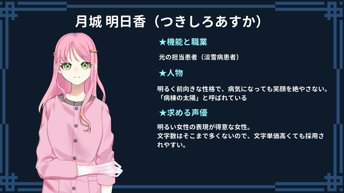 ほむくま@ちょっぴりホラーADV『雪解けのカルテ』制作中💊 tweet media