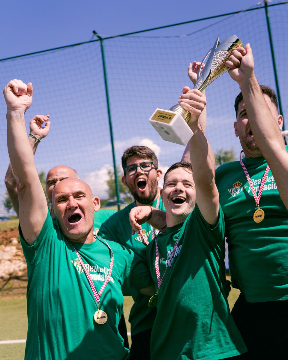 RBetisFundacion's tweet photo. Seguimos sumando recuerdos en Croacia 🇭🇷

El #BetisGenuine vive su último día en la Special Power League, cerrando una experiencia inolvidable llena de fútbol, convivencia y beticismo lejos de casa 💚 https://t.co/E580MAuQJ8
