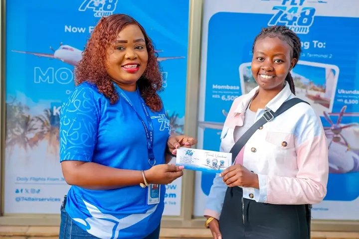 fly748_'s tweet photo. Some of our Week 1 winners have officially collected their Fly748 ticket vouchers. Your next trip to the Coast could be one entry away. Whether it is a business trip to Mombasa or a weekend escape to Ukunda, this could be your chance to fly with us
 Another chance to fly with us. https://t.co/jiqLJ5mBWk
