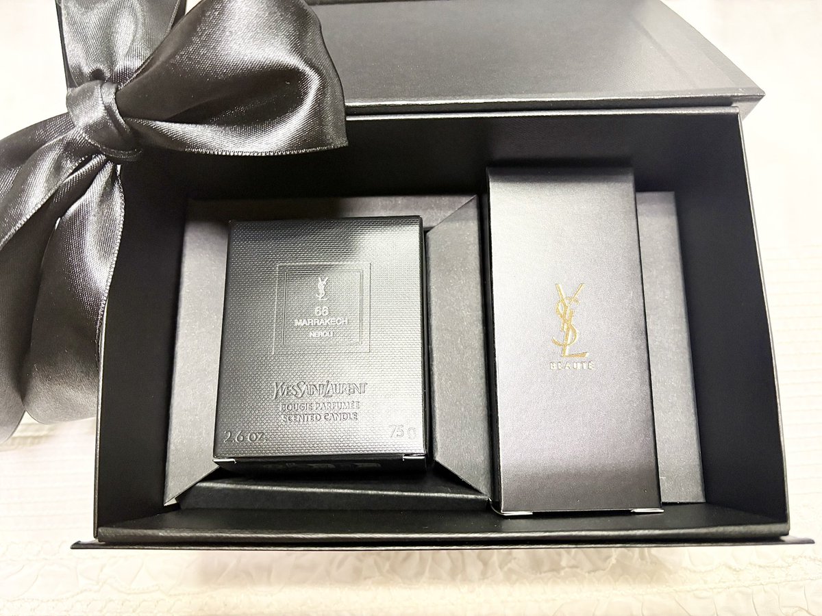 YSL YSLイヴサンローラン ブラックメンバー誕生日ギフト🎁 ル ヴェス
