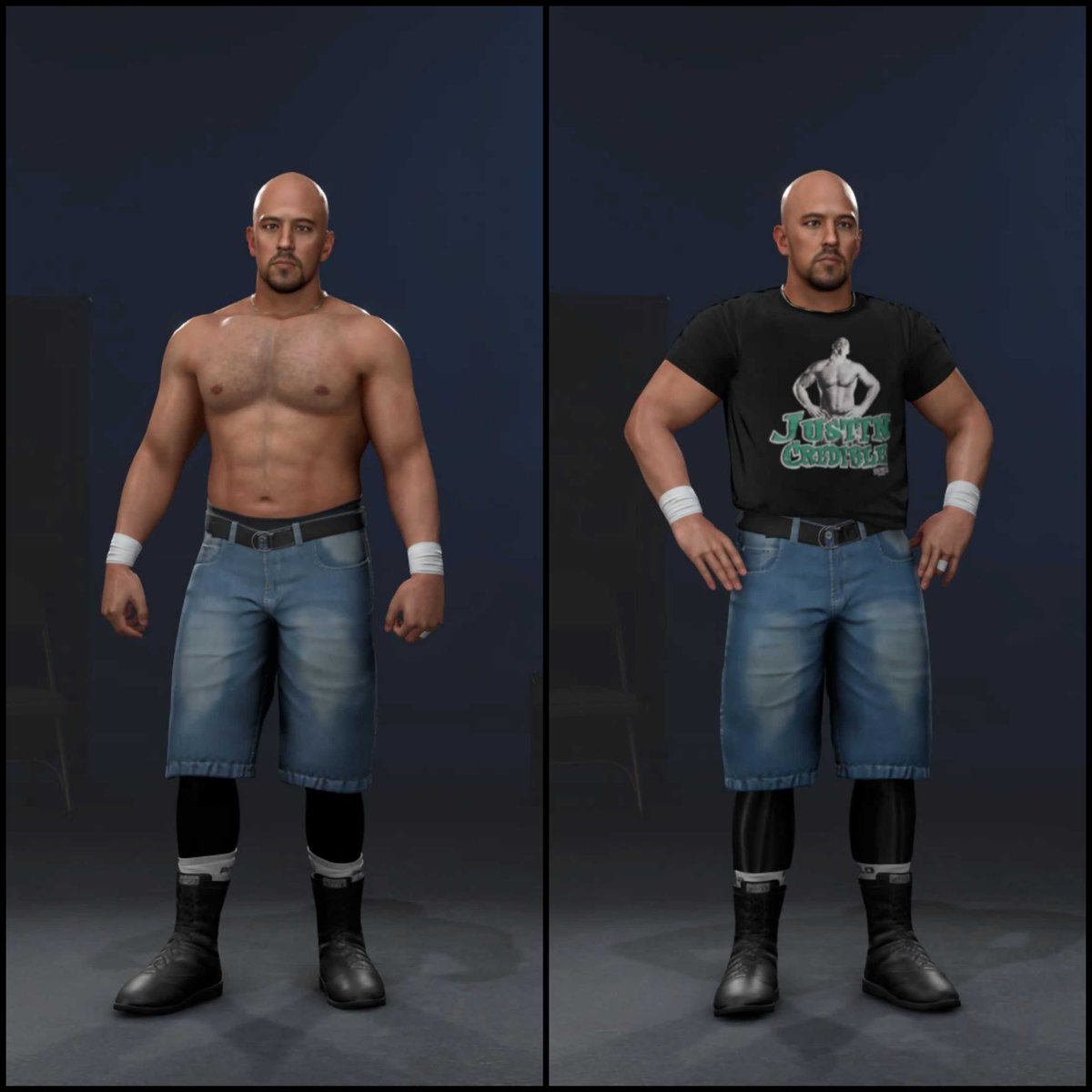 KRadiation's tweet photo. Justin Credible Now Uploaded on current gen consoles.

TAGS: KRAD, 2KG, ECW https://t.co/oWwBUITmJD