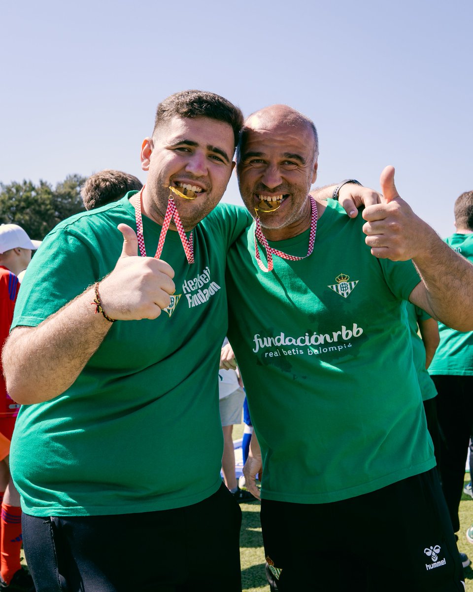 RBetisFundacion's tweet photo. Seguimos sumando recuerdos en Croacia 🇭🇷

El #BetisGenuine vive su último día en la Special Power League, cerrando una experiencia inolvidable llena de fútbol, convivencia y beticismo lejos de casa 💚 https://t.co/E580MAuQJ8