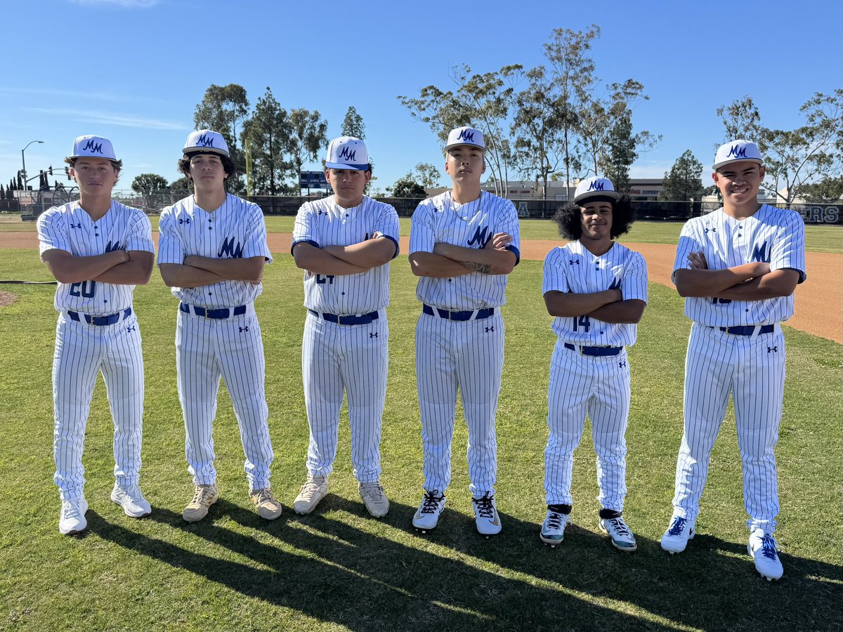 MMHSBaseball's tweet photo. Senior Day is on Wednesday, May 13th. Seniors, Tristan Aguon, Kingston Doublet, Isaac Ortiz, Lucas Fletcher, Luciano Delgado and Noah Danga will be recognized at 3:45 before the game. https://t.co/7Ea0IlS2dm