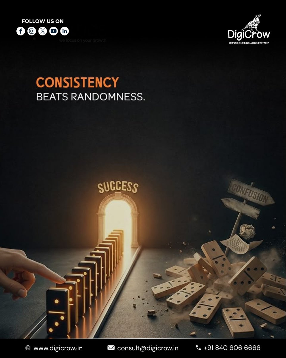 DigiCrow's tweet photo. You have just 5 seconds to stop the scroll.
Will your audience stay or scroll past? 
Powerful visuals + punchy content = real brand growth 

📞 +91 840 606 6666
📩 consult@digicrow.in

#DigitalMarketing #BrandGrowth #DigiCrow #SocialMediaTips https://t.co/CRWPh0MNG9
