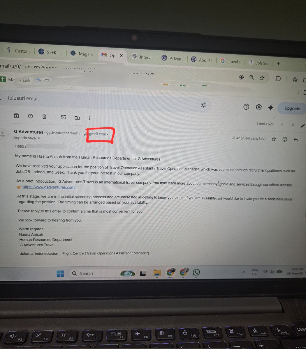 mwatchane's tweet photo. @homebuddiy sorry jbjb kak, kayak gini bukan kak emailnya? wkwkwk aku dapet jugaa 😂 https://t.co/MExRXR0m4Q