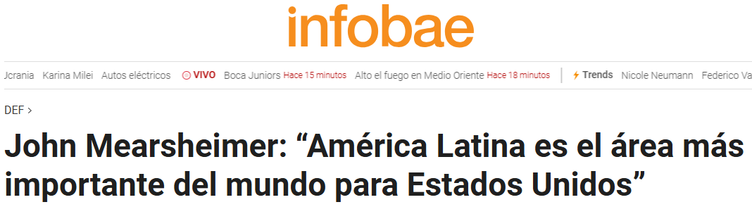 LucianoAnzelini's tweet photo. Años y años escuchando a los "realistas", de esos con algún cursito en Washington sobre terrorismo y narcotráfico, repetir la cantinela de la irrelevancia de la región. En una de esas ahora cambian de opinión.  O por ahí, @infobae tituló mal y entrevistó por error a @atilioboron. https://t.co/dL9c3msIXP
