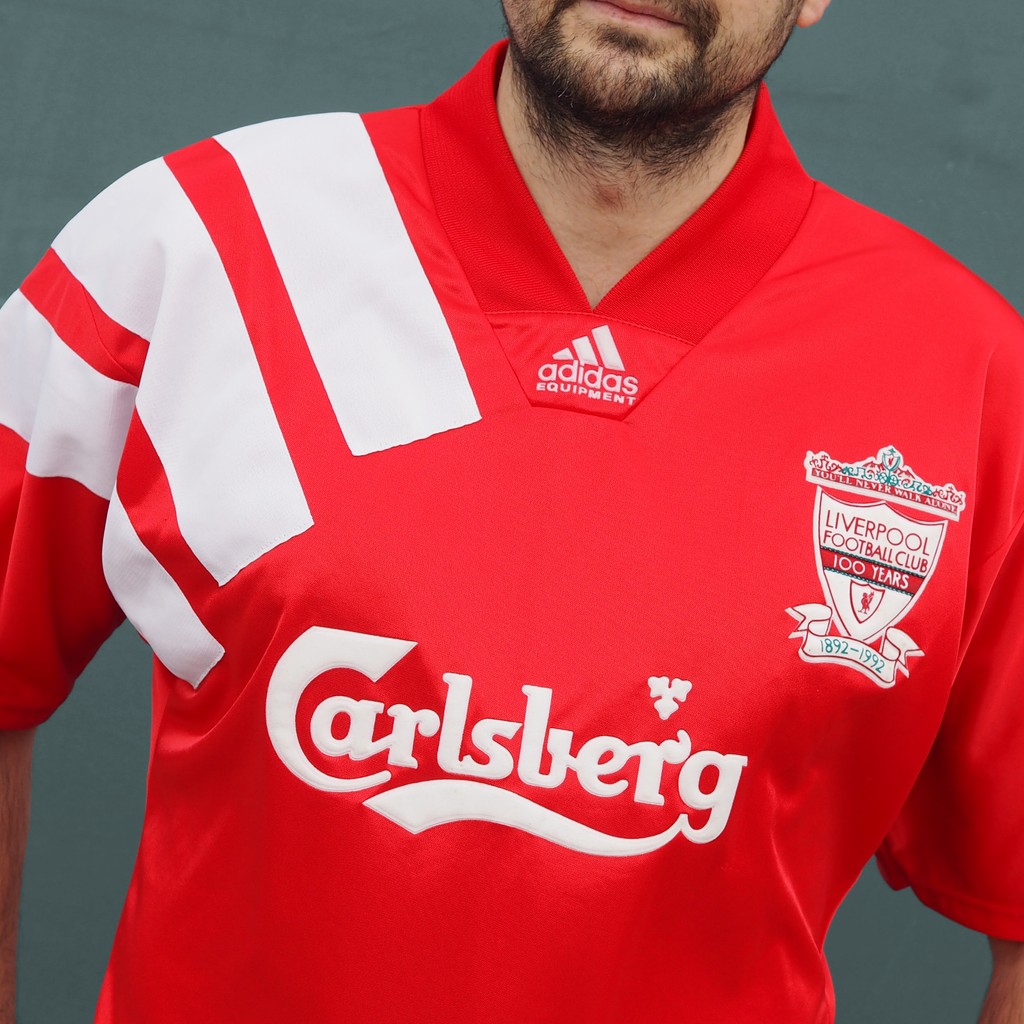 Liverpool 1992-93 Centenary Home by adidas