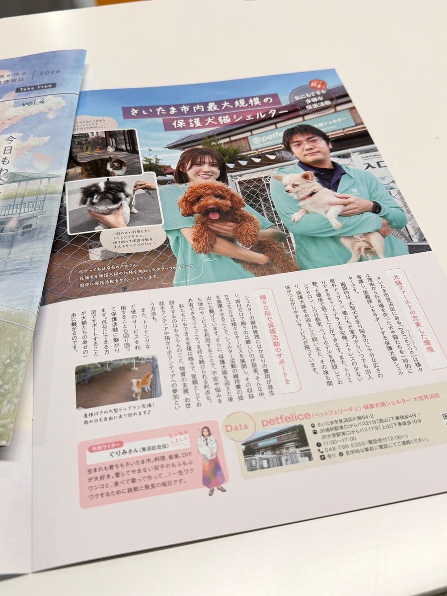 petfelice保護犬猫シェルター大宮見沼店 tweet media