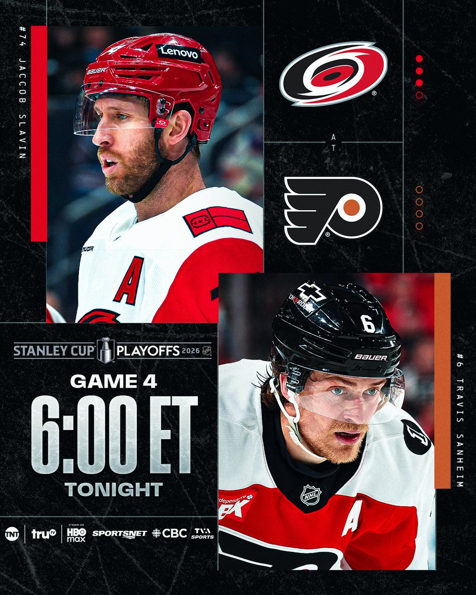 NHLPR's tweet photo. The @Canes can become the first team to go 8-0 since 1987 when all four rounds became best-of-7 series, while the @NHLFlyers are aiming to begin another rally after overcoming a 3-0 series deficit to advance 16 years ago. #StanleyCup https://t.co/NGFQ7uXsWo