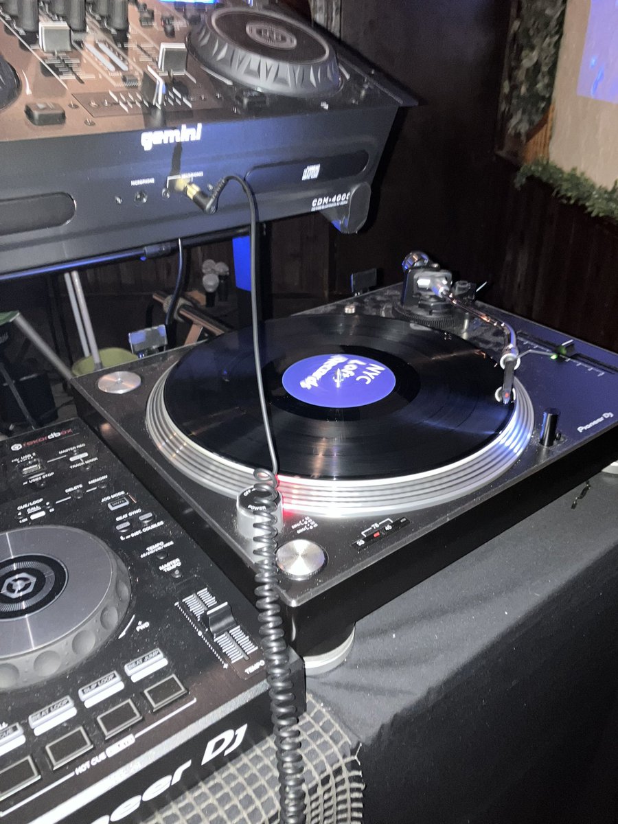 ブギで久々にレコードでDJ
