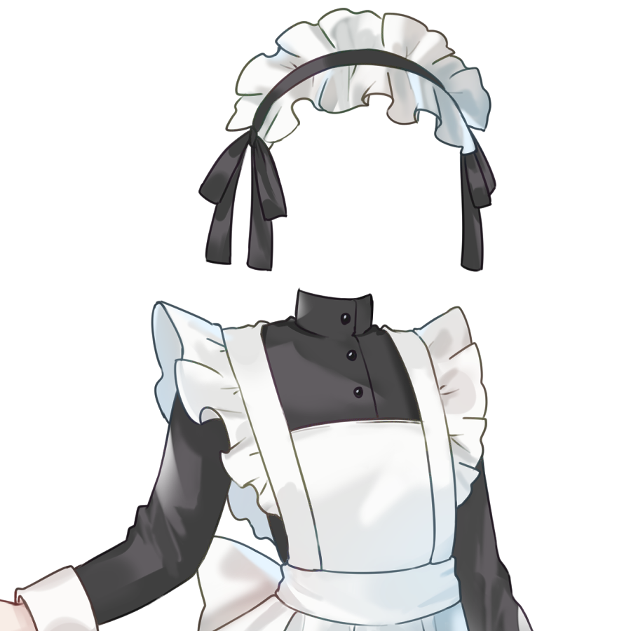 ikurumidwd's tweet photo. 5月10日はメイドの日
クラシカルなメイド風衣装素材を配布します

いいね❤️＆RP🔁で使用OK
加工・編集OK

商用利用OKな全身衣装verはBOOTHへ

#Vtuber素材 #おはようVtuber素材 https://t.co/SXmEwnhXkm