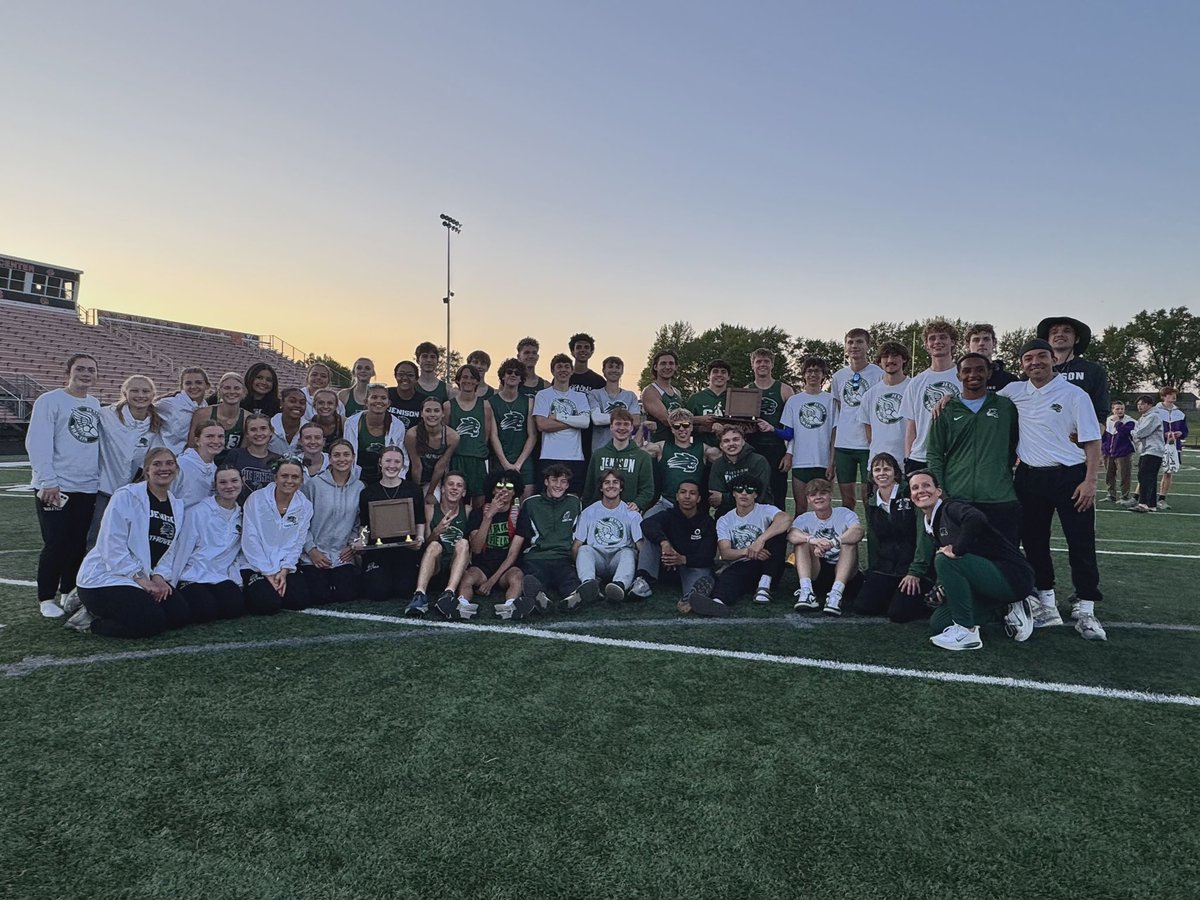 JenisonWildcats's tweet photo. CONFERENCE CHAMPIONS!!!

Boys and Girls Track/Field both claimed conference titles on Friday night https://t.co/dnVWClgLc1