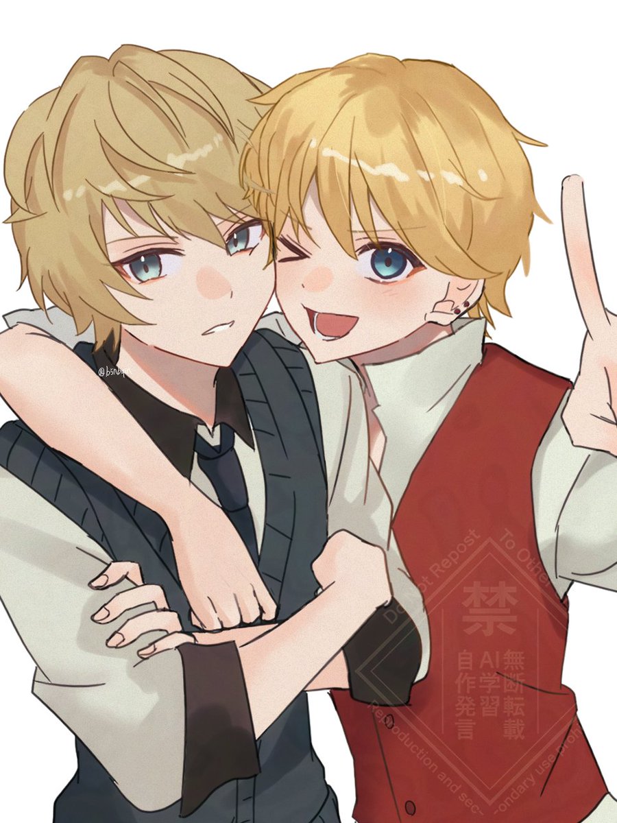 双璧〜！！