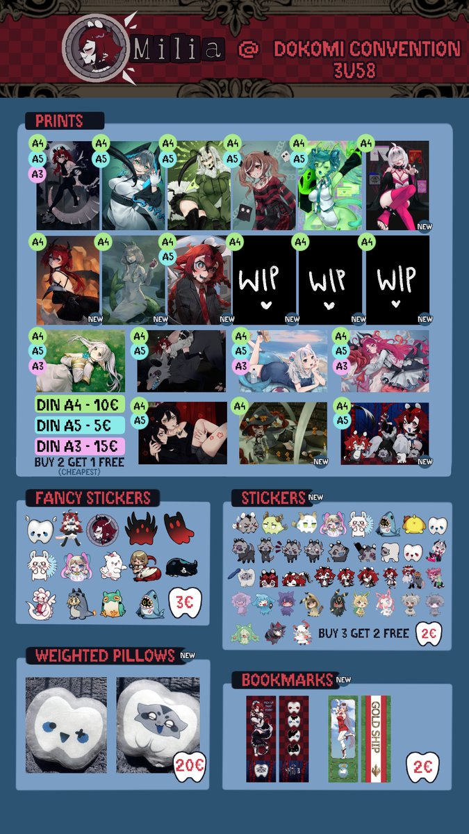 Milia 🦷🐭 DOKOMI 3U58 tweet media