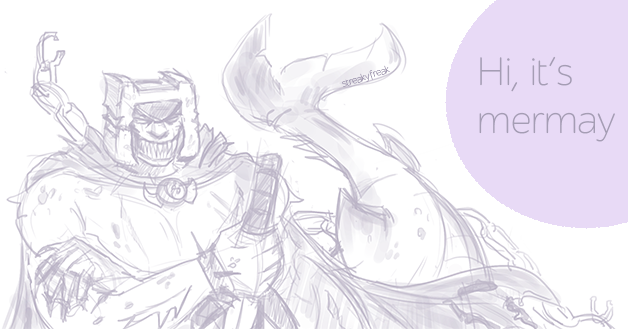 streakyfreaking's tweet photo. merry mermay, y'all!

#mermay #transformers #maccadam #motormaster https://t.co/qQoDFlsQEC