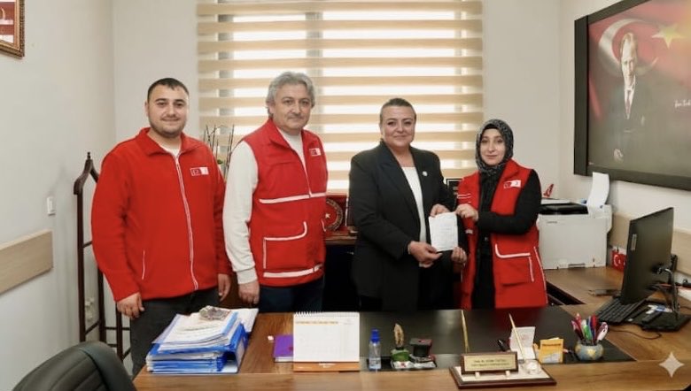 YeslyrtKizilay's tweet photo. İl Sağlık Müdürlüğü Kamu Hastaneleri Hizmetleri Başkanı Uzm.Dr. Halime Akyüz kurban vekaletini her yıl olduğu gibi bu yılda şubemize emanet ettiler. Destekleri ve güvenleri için teşekkür ederiz.🌙 https://t.co/fOhytpWOnm