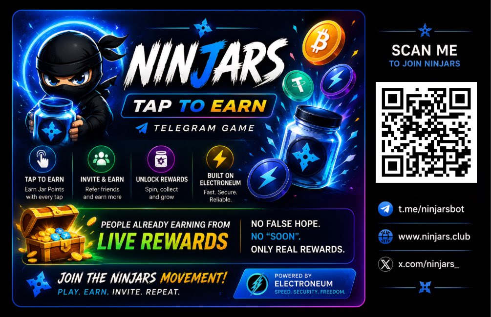 Ninjars | Telegram Tap Game tweet media