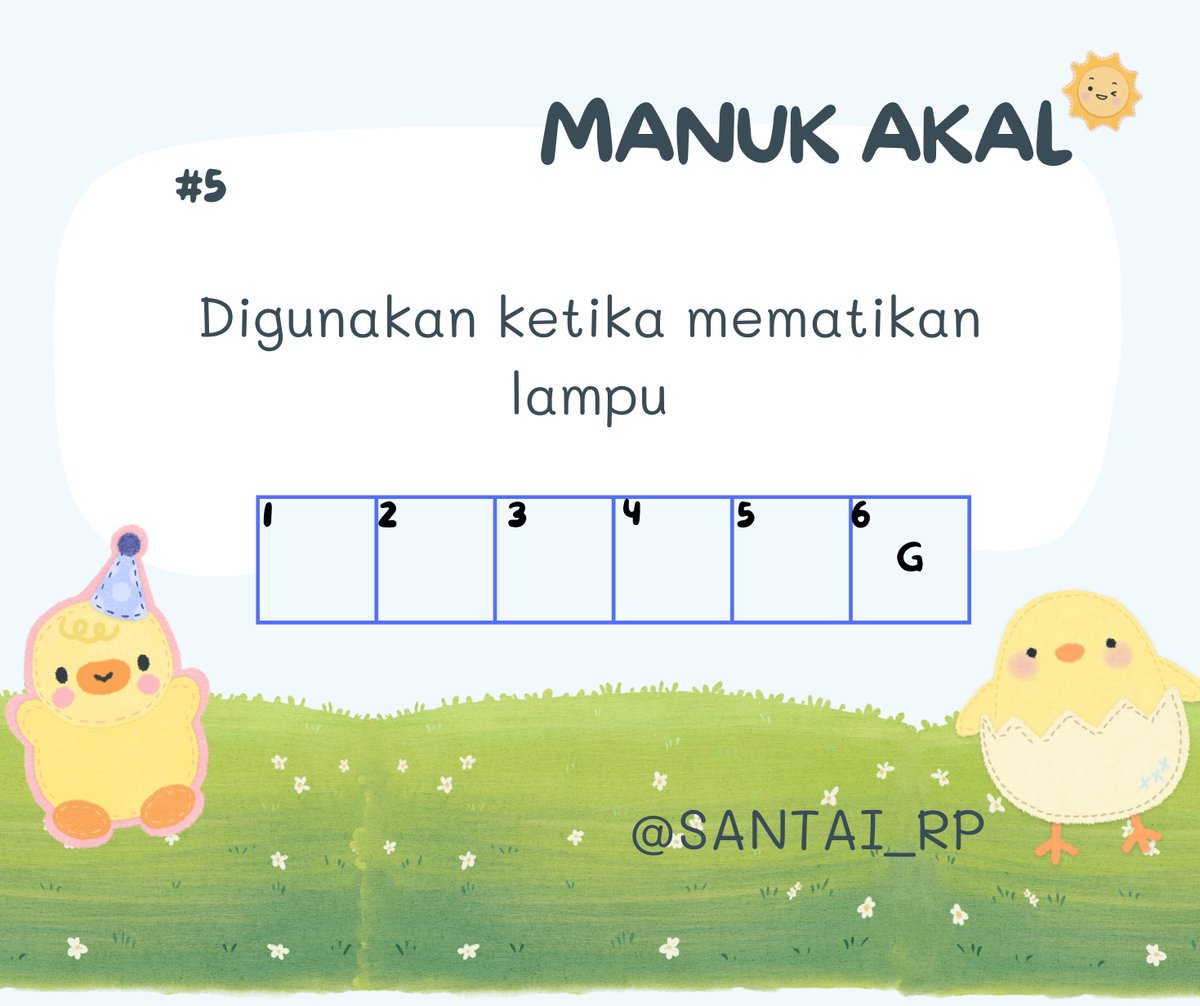 MAIN SANTAI tweet media