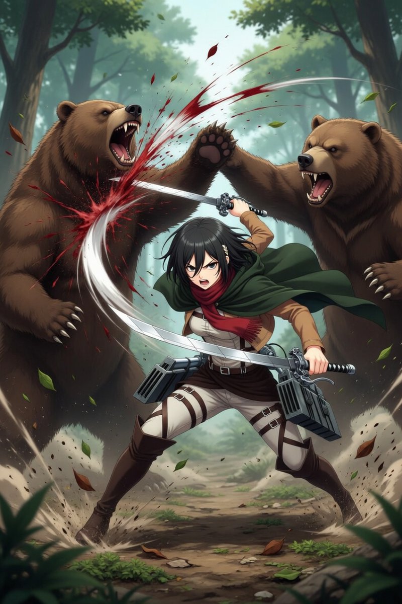 Mikasa Was Here tweet media