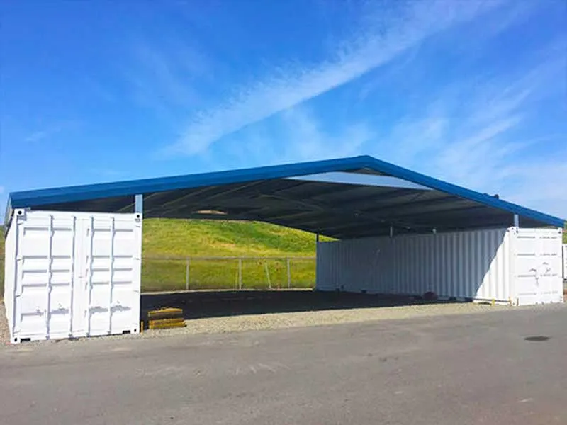 @bl_ag_inc Buy 2-4 shipping containers, stack two high on each side ...