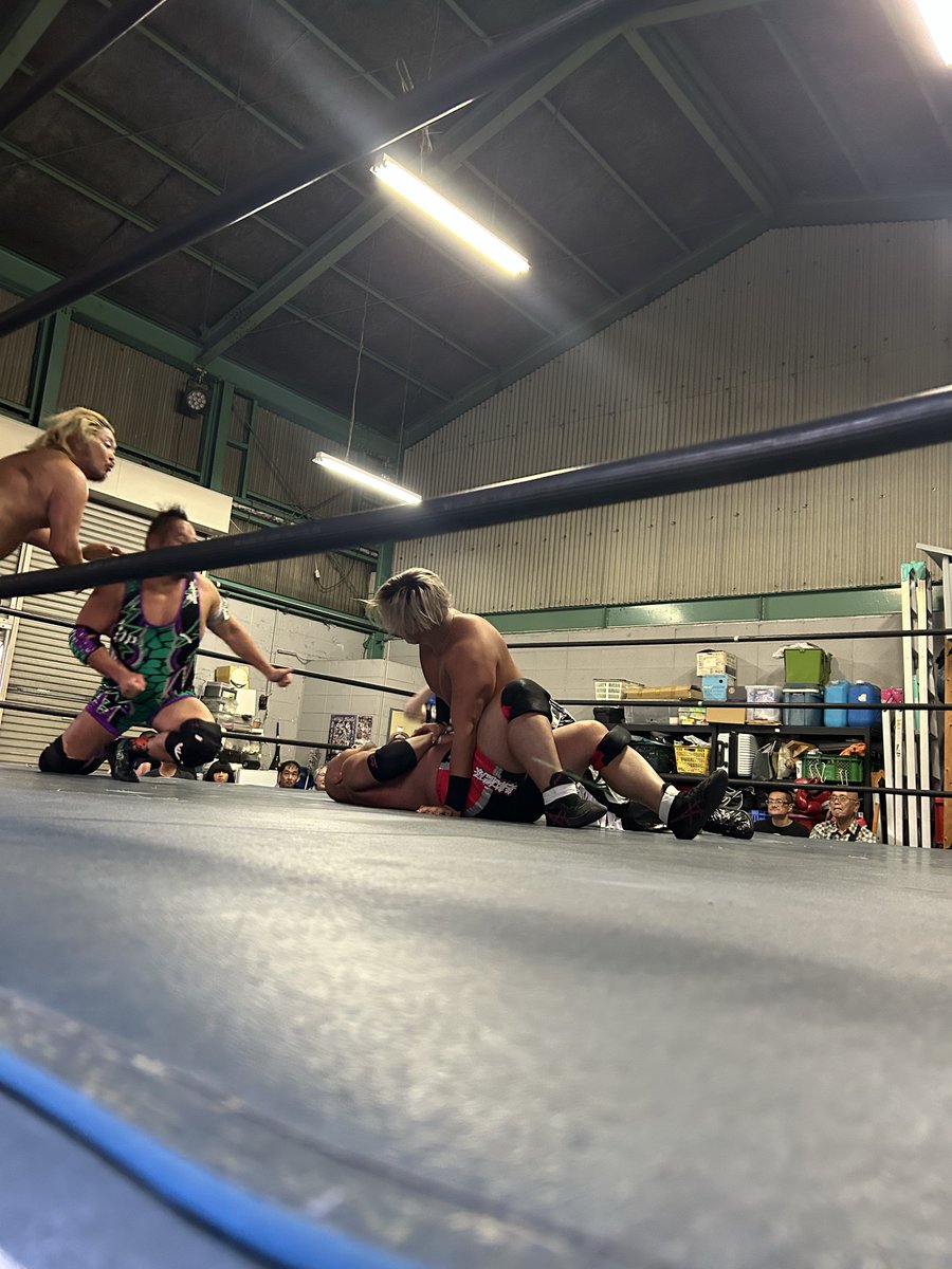 naaoyaa3's tweet photo. #道頓堀プロレス #空牙AID

1月以来の道頓堀プロレス観戦でした。

良き大会でした！ https://t.co/5gJLogGY0u