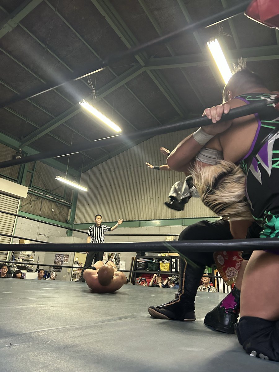naaoyaa3's tweet photo. #道頓堀プロレス #空牙AID

1月以来の道頓堀プロレス観戦でした。

良き大会でした！ https://t.co/5gJLogGY0u