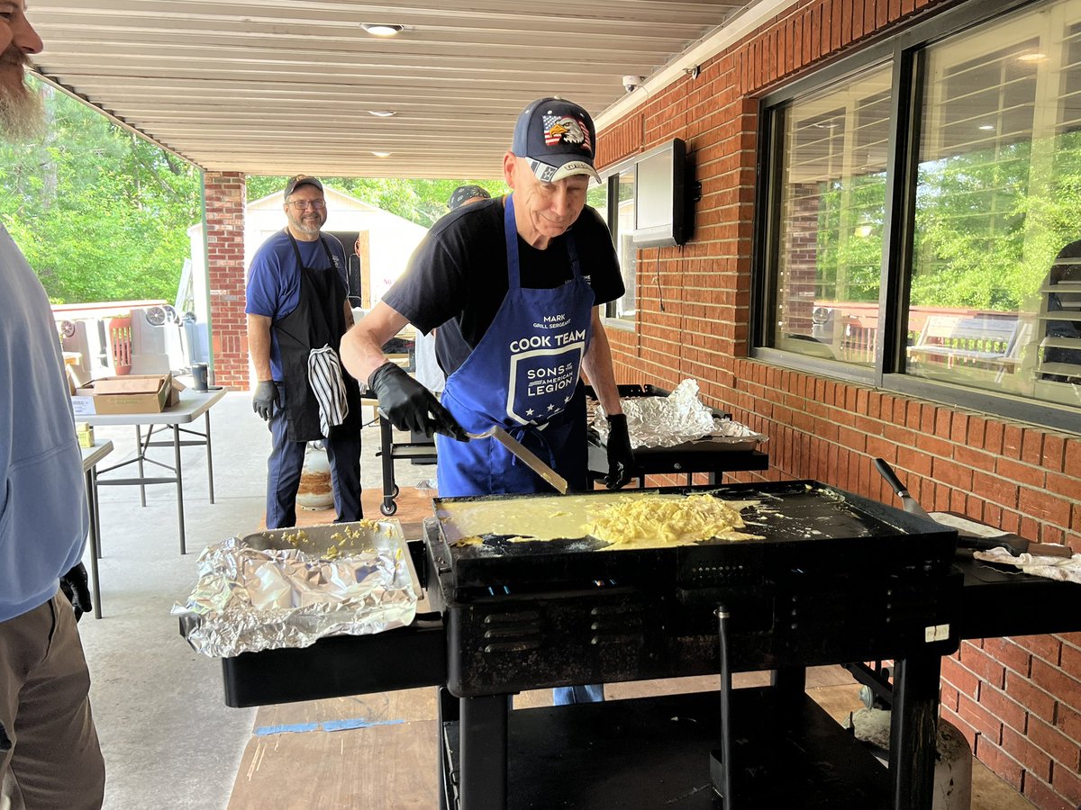 alpost116's tweet photo. We look forward to seeing our veterans and their guest this morning for our monthly free veterans breakfast!
Big thank you too The Garden State Grill for donating the eggs every month for this!
Thanks to our amazing volunteers and Scouts BSA Troop 75 for helping us!!! https://t.co/cbrG7L4UJ0