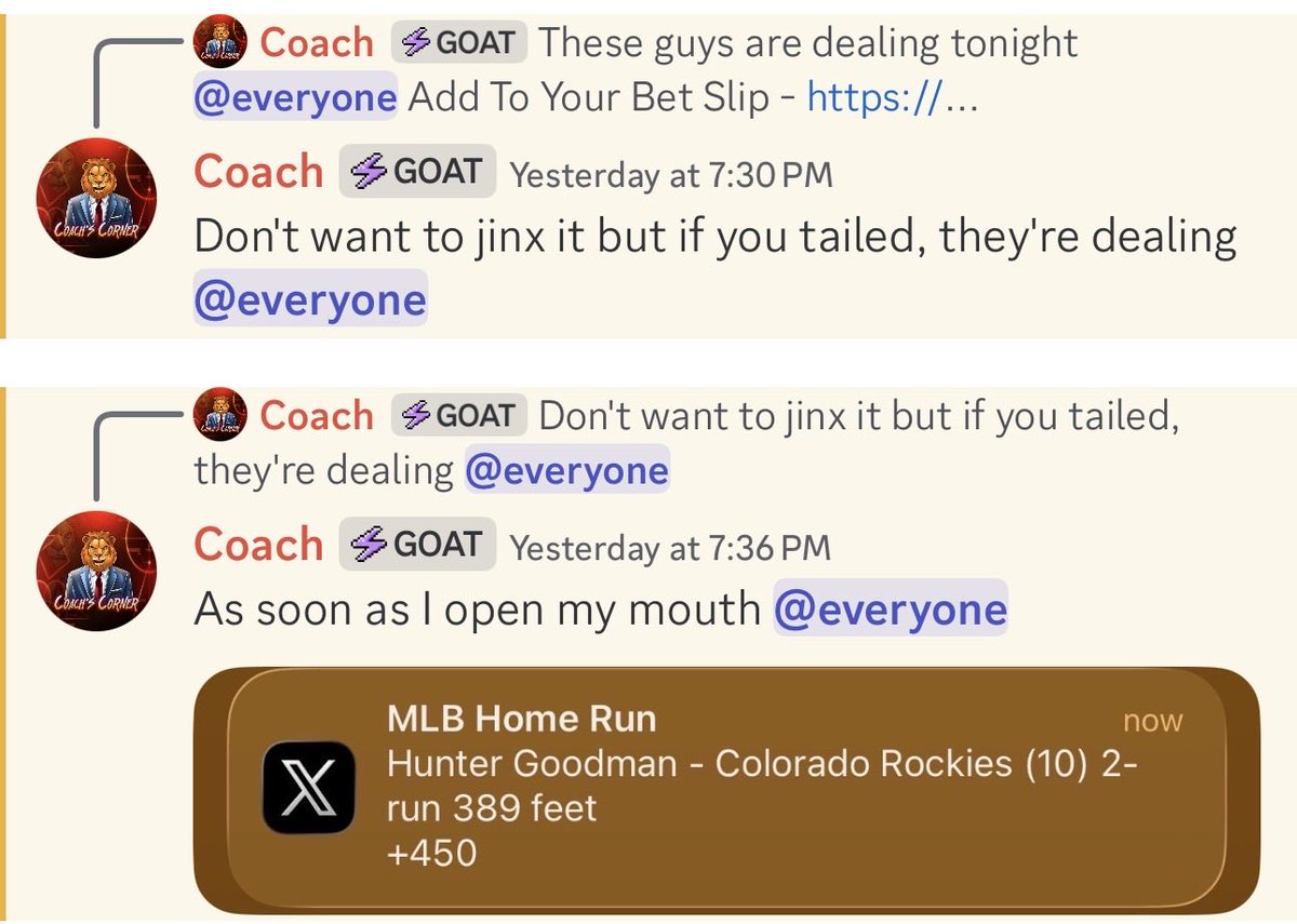 Coach’s Corner tweet media