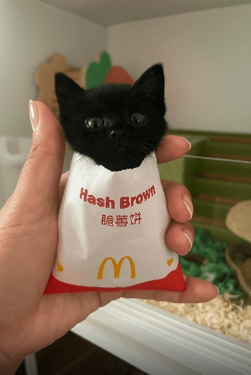 smol silly cat tweet media