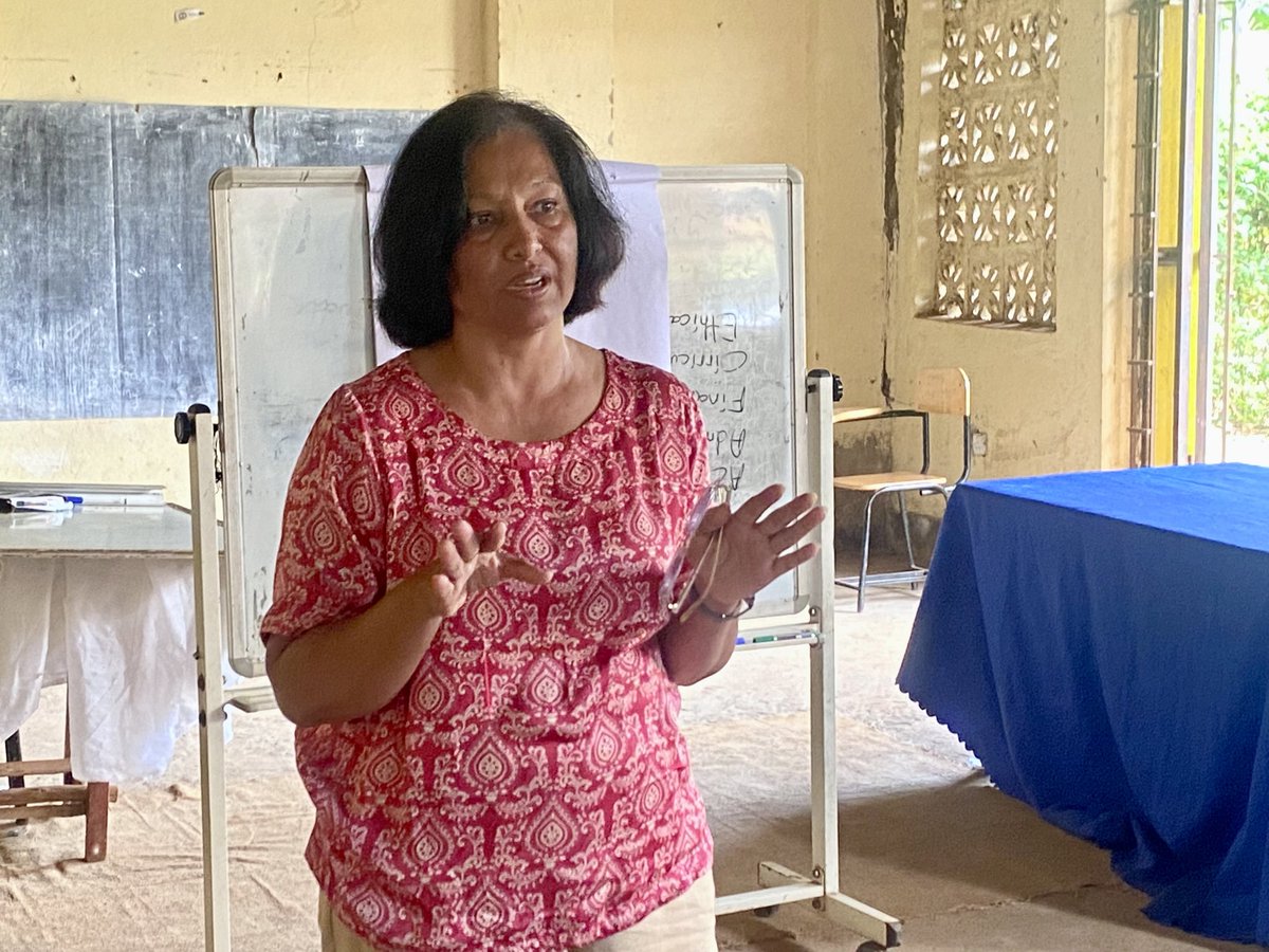 UgaPrivi's tweet photo. “Vocational education directly affects daily life. As trainers in TVET, you must prepare students to take on responsibilities of the work life and financial management must be at the forefront,” Falguni Patel said. /3 https://t.co/4yFzu2Dwqs