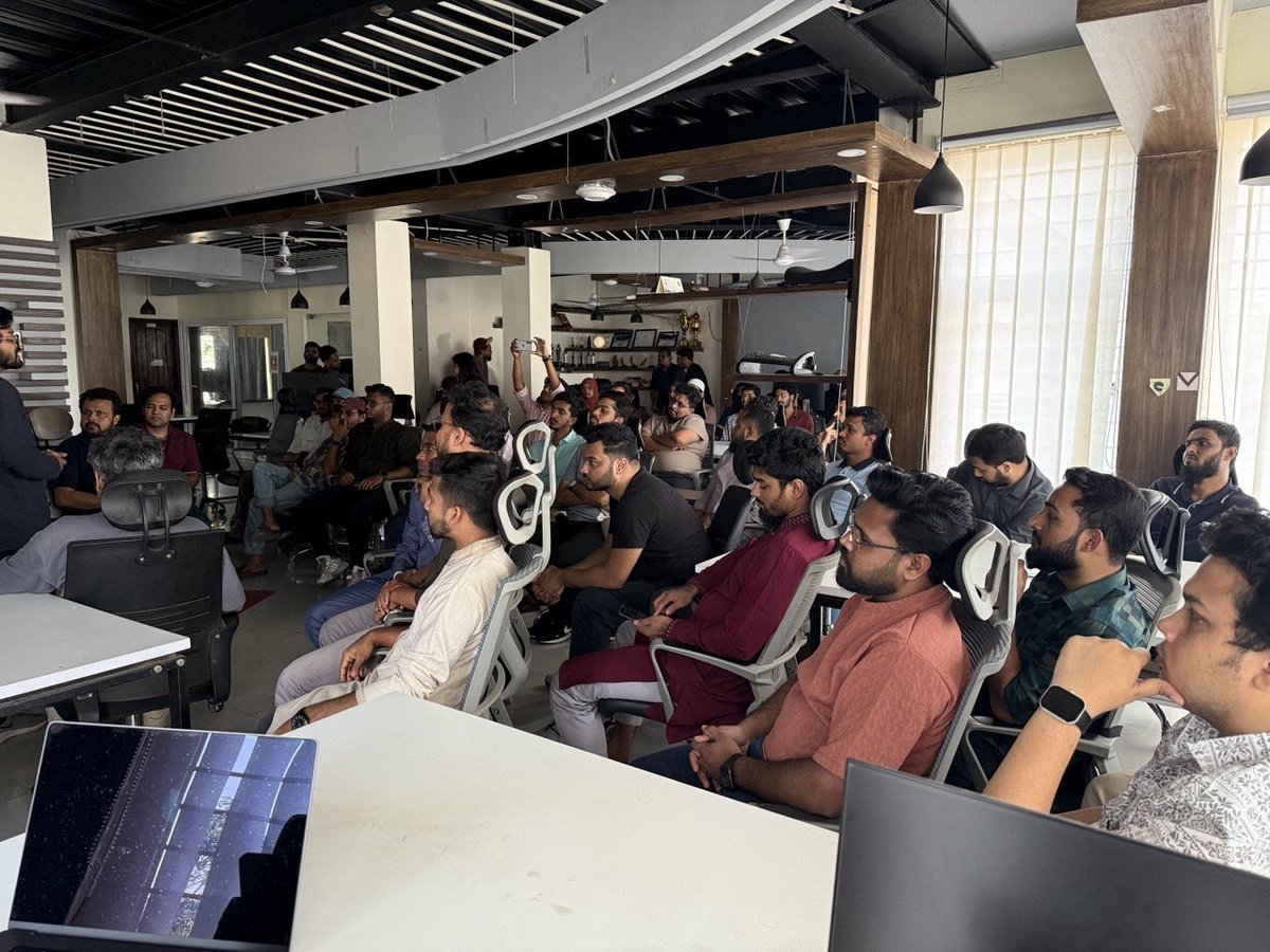 WordCampSylhet's tweet photo. Thank you to everyone who joined our meetup! 💙

Amazing discussions on AI, WordPress, and the future of web careers with an incredible community. Your energy made the event truly special! 🙌

See you at the next one 🚀

#WordPress #AI #Meetup #WPCommunity #Sylhet https://t.co/649cnx891R