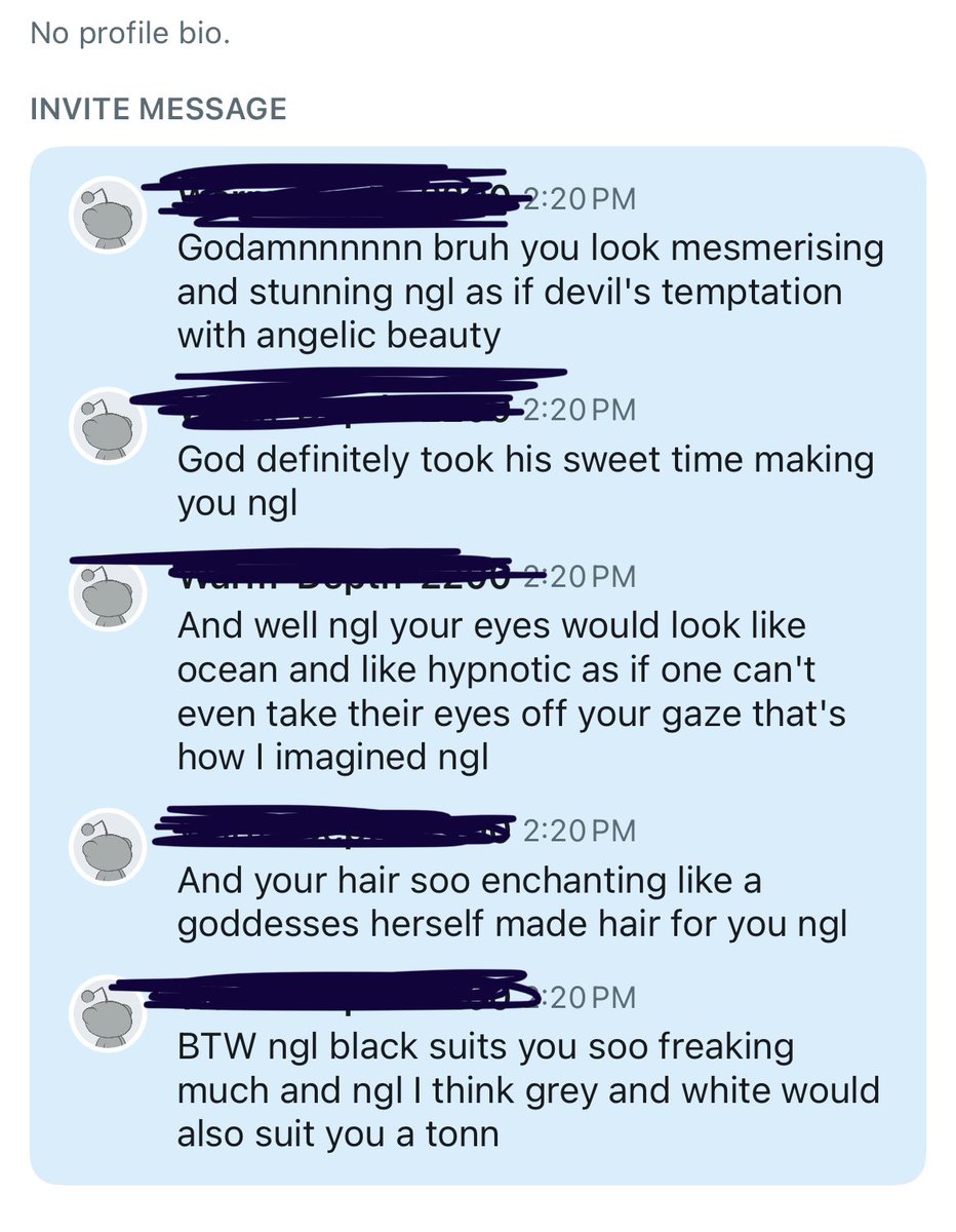 a normal day on the internet when you post a picture that slightly shows your ankle