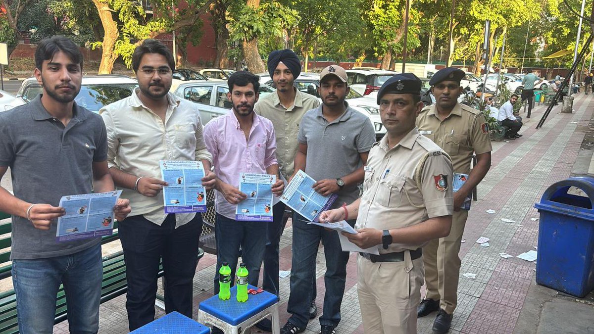 Cyber Swachhta Mission Chandigarh Police tweet media