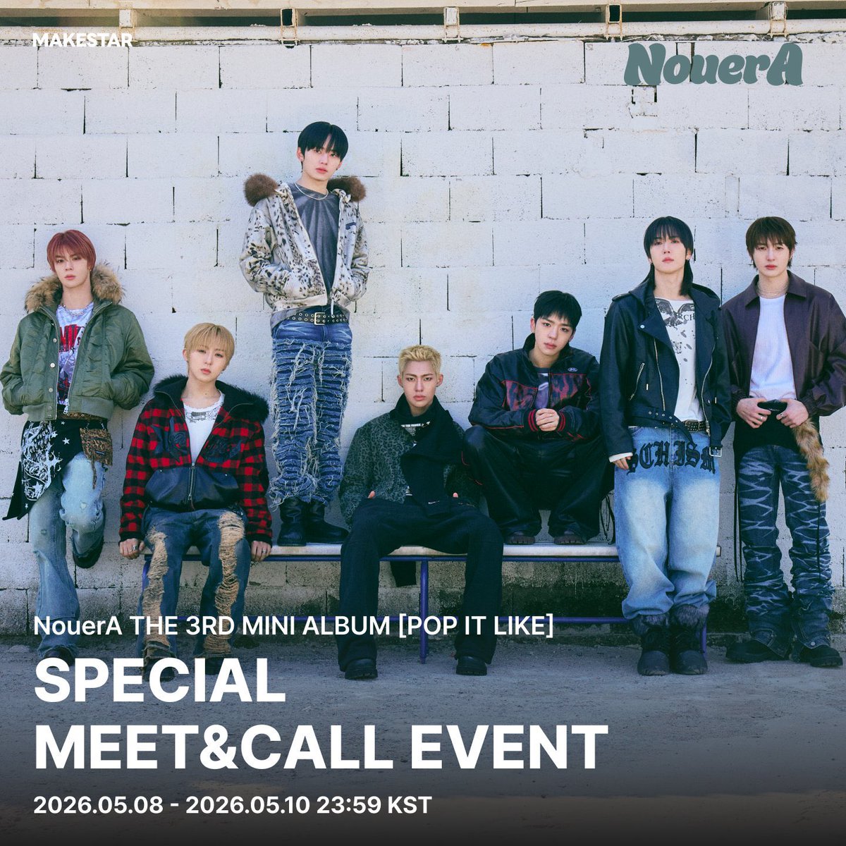 NouerA ギヒョン サノク イベント当選 直筆 サイン ポラロイド 韓国スペシャル対面サイン会＆ヨントン] #NouerA THE 3RD MINI ALBUM