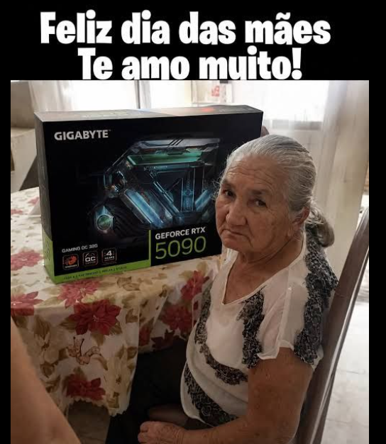 Comprei um presente para minha mãe