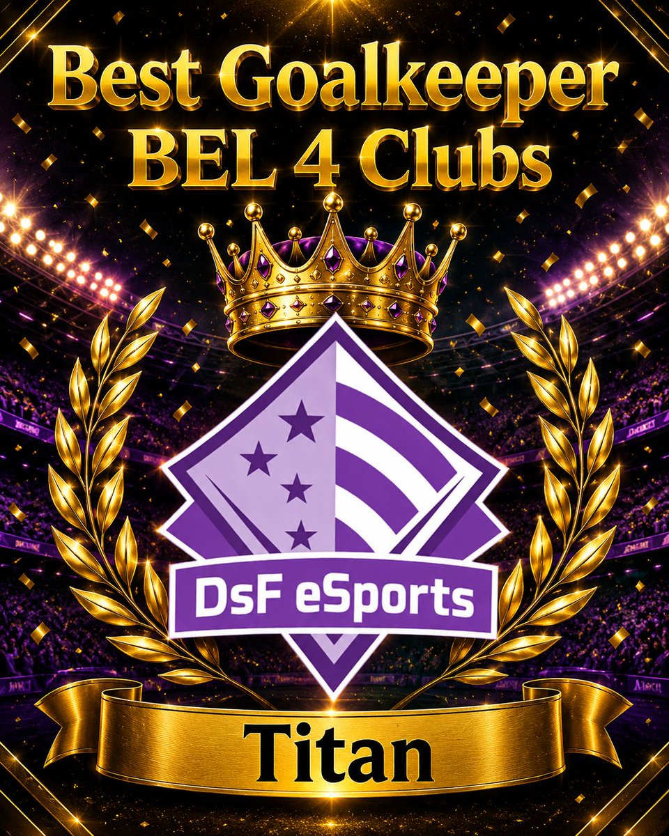 bandenkick's tweet photo. +++ Best GK - die wahren Champions +++

🥇 BEL1 – xDoPe_Zeus 
🥇 BEL2 – AllEyezOnCarlos
🥇 BEL3 – M3MENTOMORI
🥇 BEL4 – Titan

Herzlichen Glückwunsch
@egnalfc
@VantageFootball 
@buffalogaming
@dsfeSports

@esportsmagazinepro

#Bandenkick #BEL #Meister #Esports #ProClubs https://t.co/eI2rvK2BUe