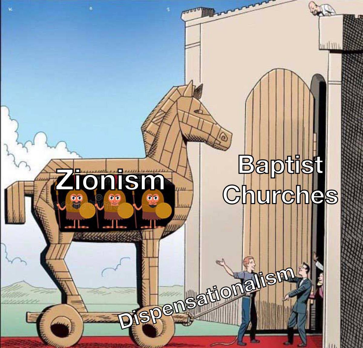 5Solas's tweet photo. It's not just Baptists falling for this. https://t.co/HxLJlYwEFI