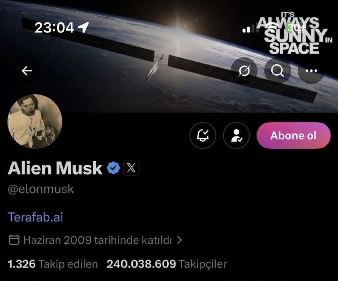 FirstAlienMusk's tweet photo. Alien musk ? @elonmusk 👽

@cb_doge @EricCryptoman @Overdose_AI  @moneymancalls @MustStopMurad https://t.co/AvlL5f5kfi