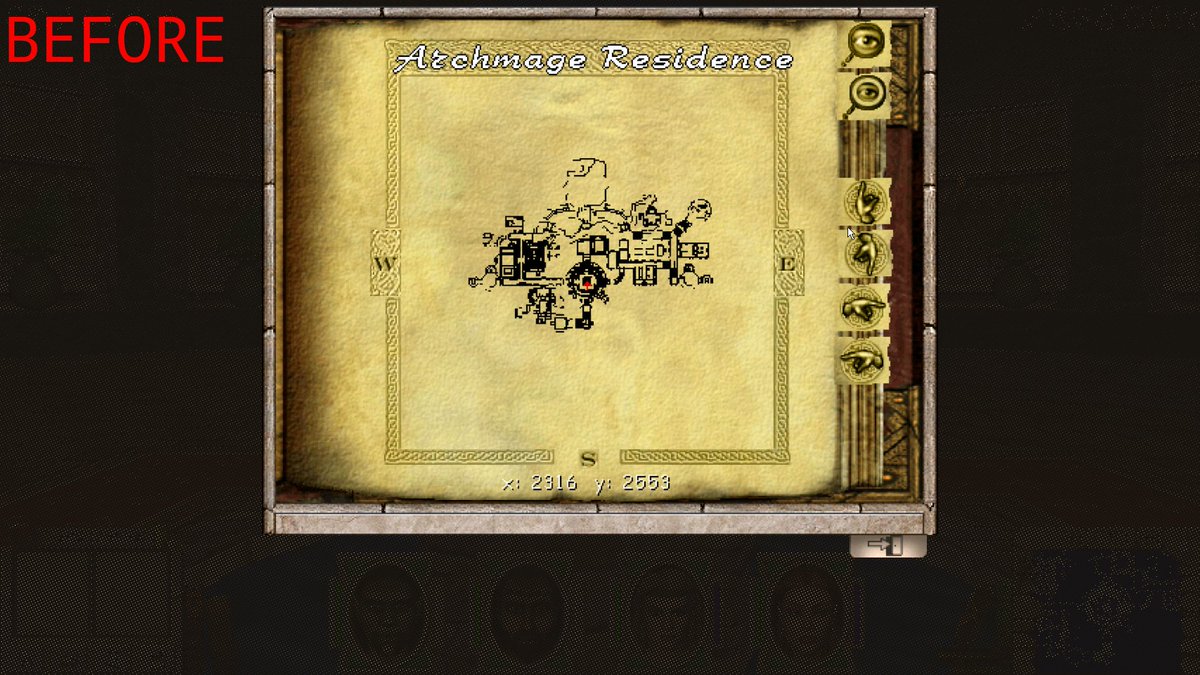 neutonmouse's tweet photo. Big update for the Might &amp; Magic 7: Amber Island mod is coming ⚔️

Cleaner dungeon minimaps, a fully reworked Town Hall bounty system, major script cleanup, and the foundation for future translations.

#MightAndMagic #GameDev #Modding https://t.co/3DtFdSsxwU