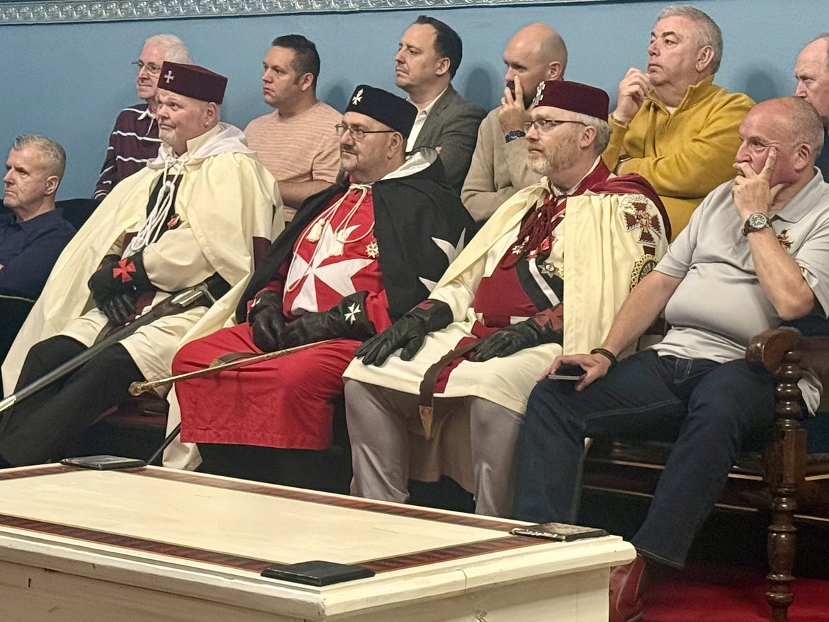 monmasons's tweet photo. A fascinating morning discussing Companion Orders, with a focus on the #RoyalArch and #knightstemplar.  

We were delighted to welcome 42 attendees who enjoyed a lovely brunch, engaging presentations, and plenty of informal conversations with existing and prospective members. https://t.co/zujtbpleLy