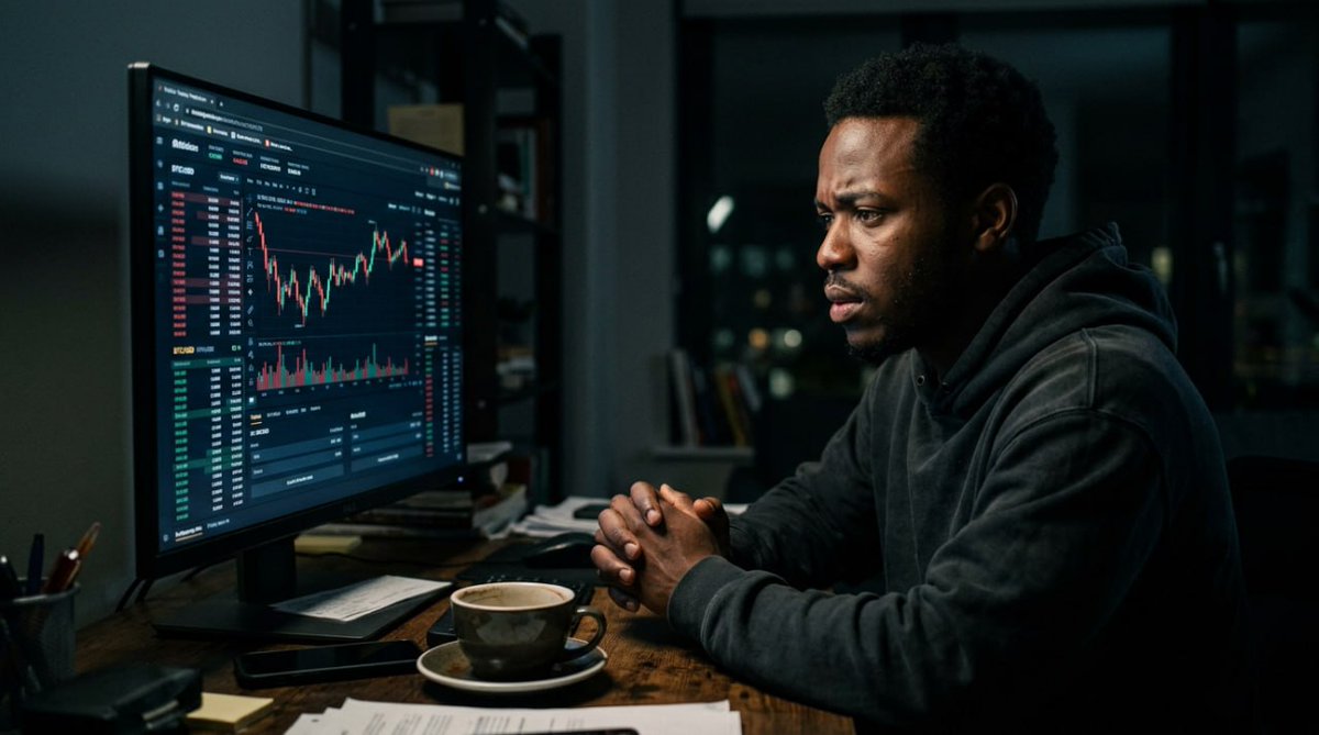 TheBlessedOla's tweet photo. 🔥 From frustrated trader to confident daily trader. But first, I got WRECKED.

Today feels like a good day to tell you how it all started. How I lost everything in one trade.

A thread. 🧵 https://t.co/f1IDmwn4xW