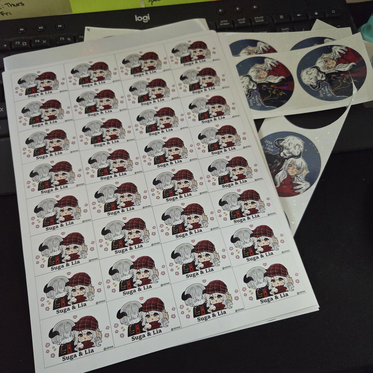 SugaFFXIV's tweet photo. "I'm tired of making stickers."
Also me: https://t.co/J7F9ZbAc6F