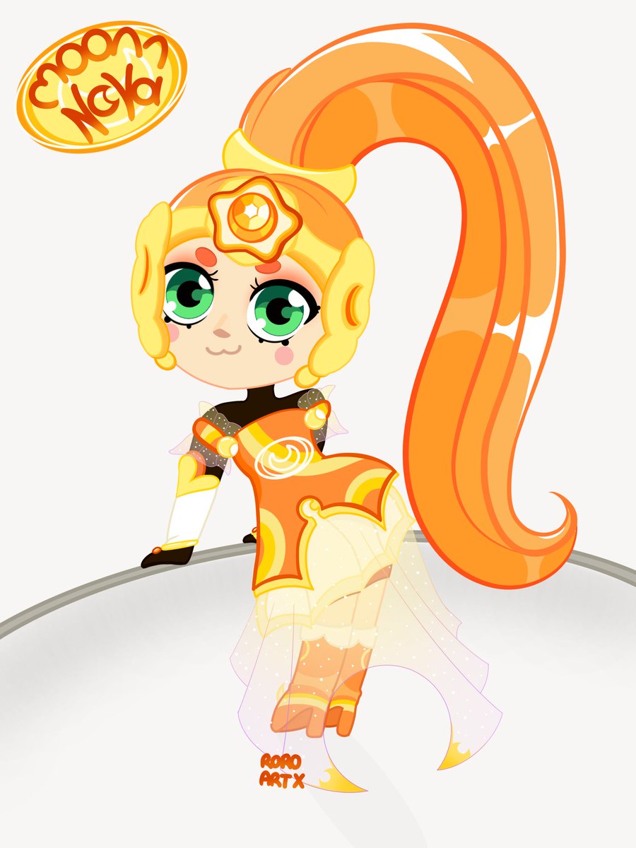 RRoRoart's tweet photo. Moonn Nova 🧡🌙

#BrawlStars #BrawlStarsArt #Lolirock https://t.co/r5d3mufN9q