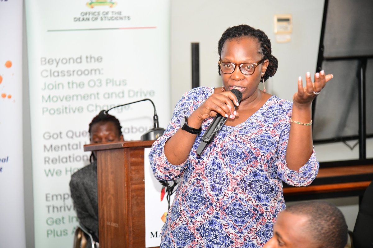 MakerereGMD's tweet photo. Dr. Lillian Tukahirwa engaging with students during the  Capacity Building workshop for the 2026 cohort of the Gender Minatreaming Programme Student Peer Trainers at @Makerere https://t.co/VsBJfhJkhD