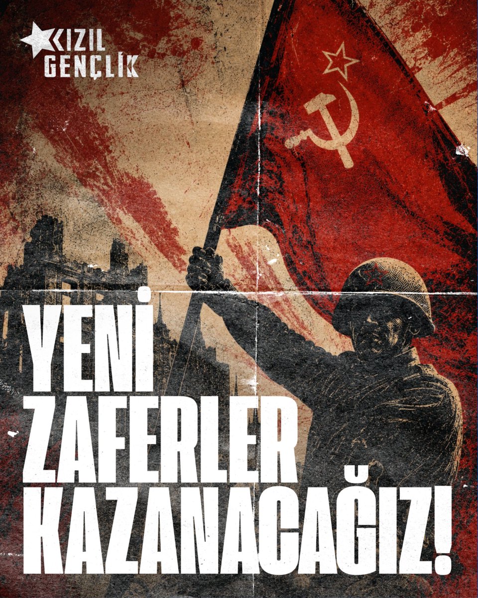 kizilgenclik1's tweet photo. Halkların faşizme karşı verdiği büyük mücadelenin zaferle taçlandığı 9 Mayıs’ın yıldönümündeyiz. Faşizme diz çöktürenlerin mirası bugün hala yolumuzu aydınlatıyor. Kutlu olsun!

Halkların zaferi kutlu olsun!  
Kahrolsun Faşizm! https://t.co/BvRakAnrpP